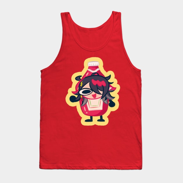 Ketchup Vox Tank Top by OkiComa